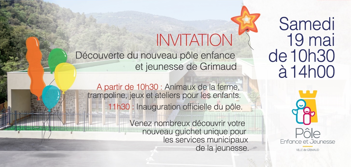 19 mai 2018 : Inauguration du Pôle enfance jeunesse