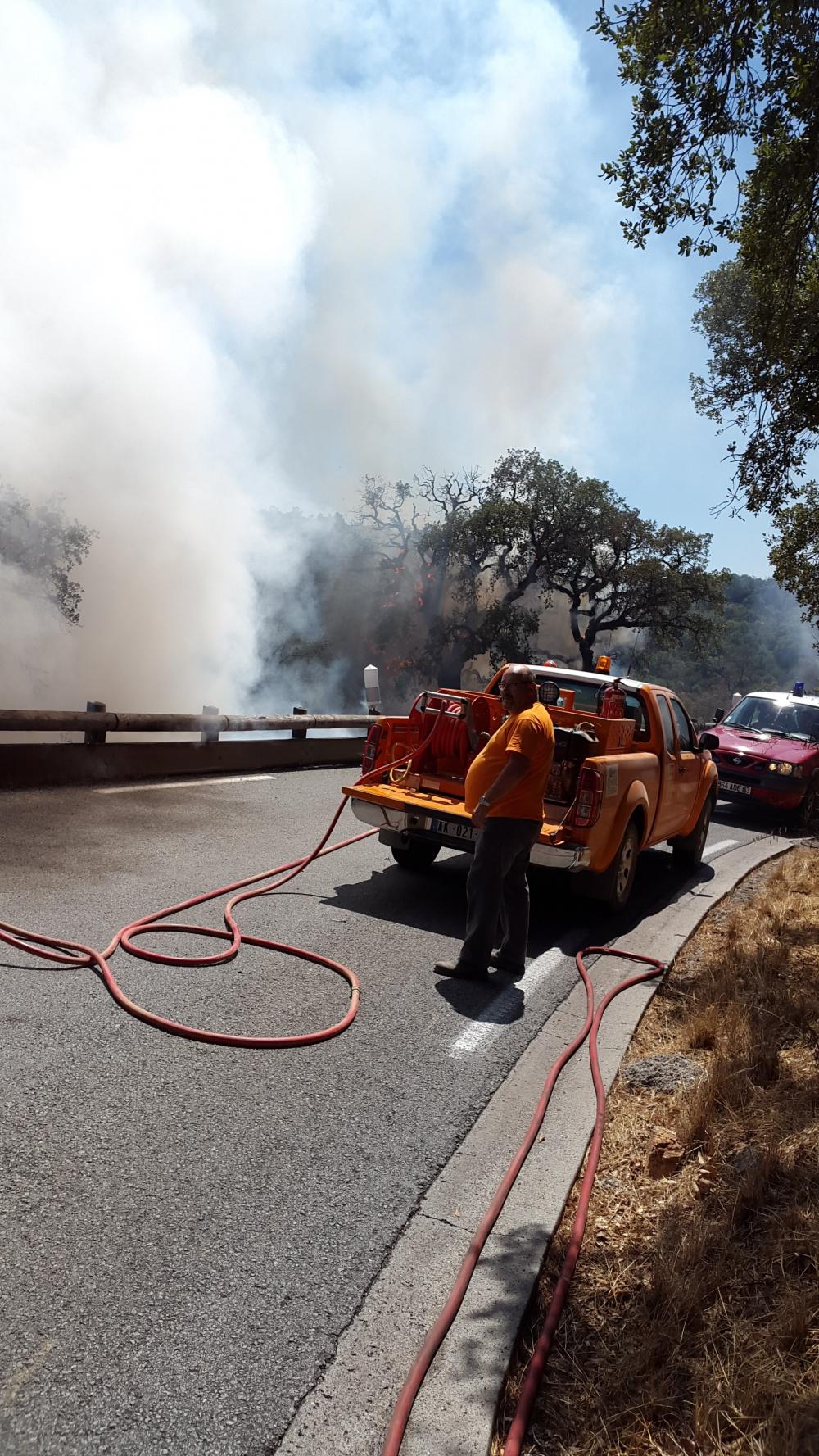 Feux de Forêt : Merci au CCFF de Grimaud