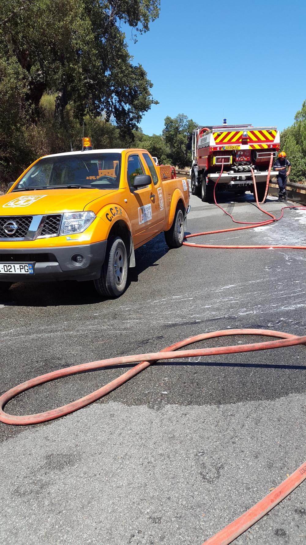 Feux de Forêt : Merci au CCFF de Grimaud