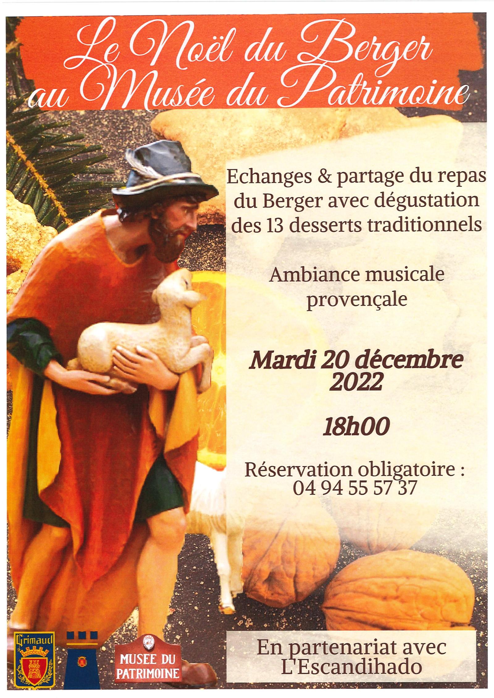 Mardi 20 décembre 2022 : Le Noël du berger au musée