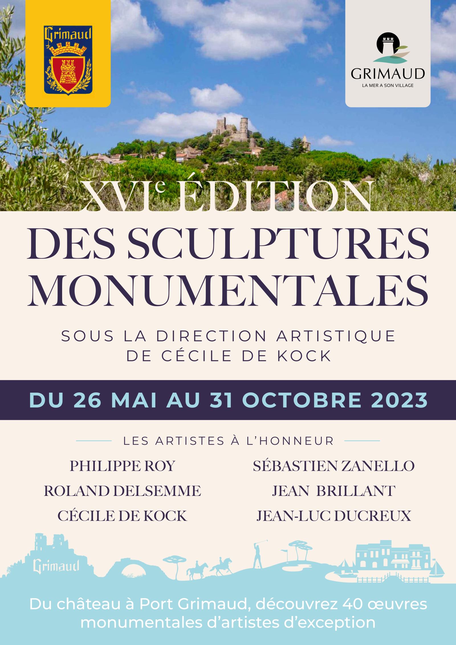 Exposition des sculptures monumentales