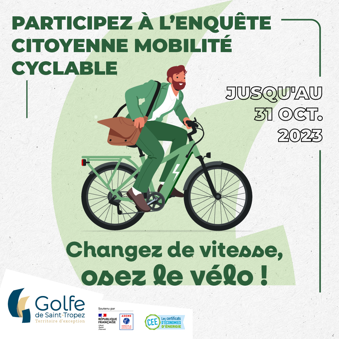 Survey on cycling in the Gulf of Saint Tropez