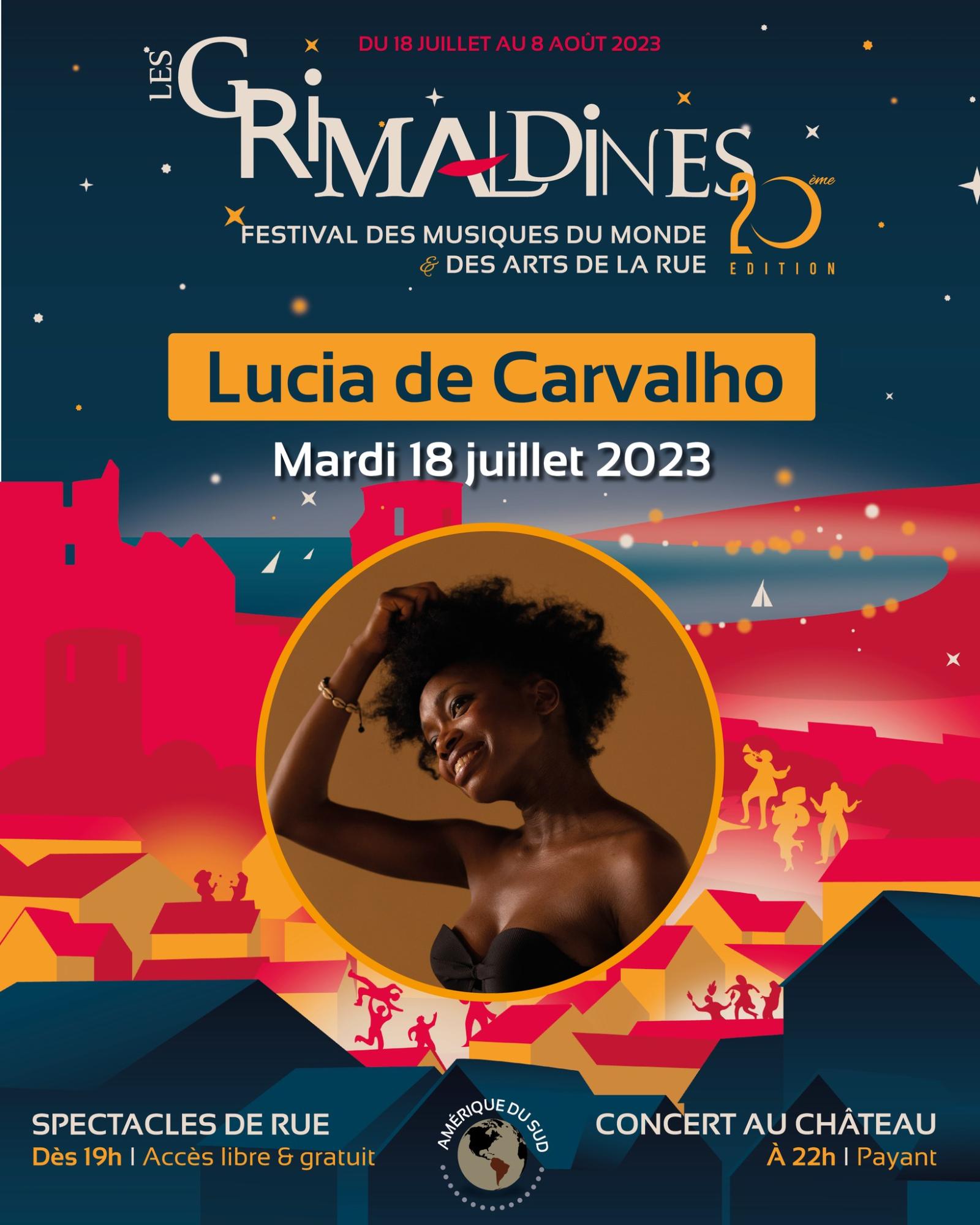 Mardi 18 juillet 2023 - Les Grimaldines avec Lucia de Carvalho