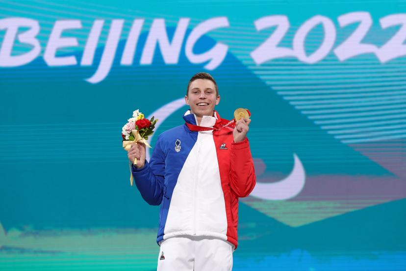 Arthur BAUCHET : Une deuxième médaille d'or aux jeux paralympiques 2022