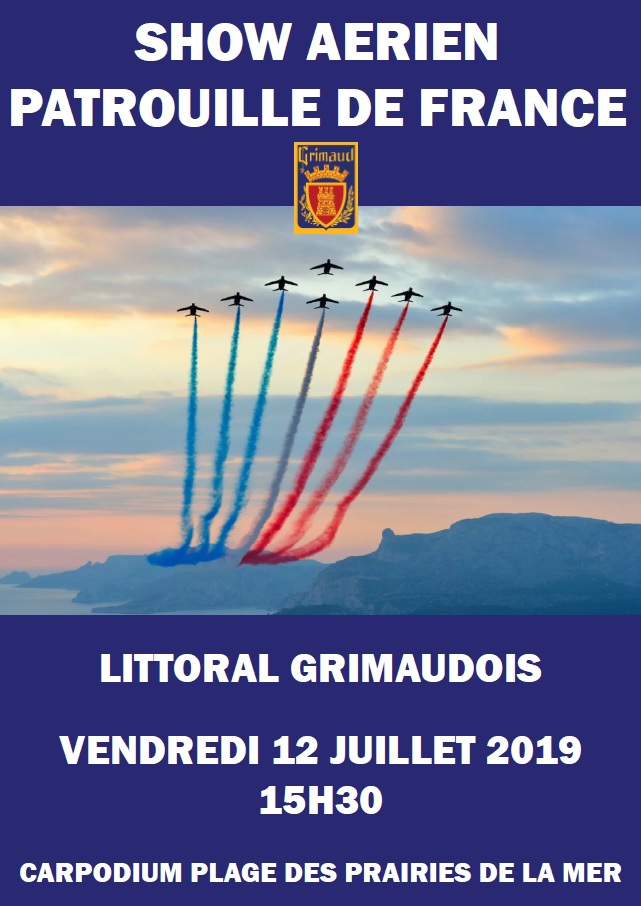 Démonstration de la Patrouille de France