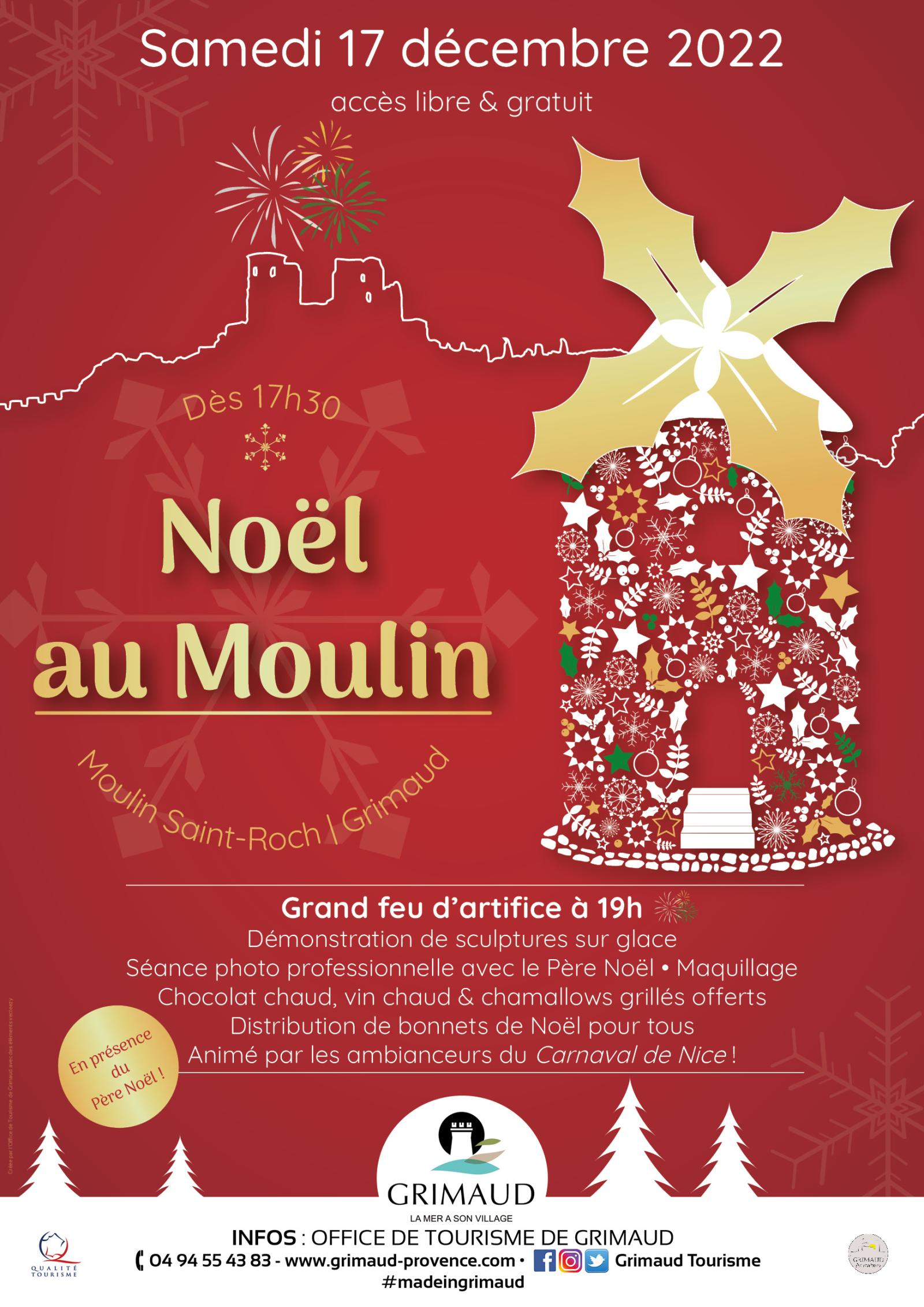 Samedi 17 décembre 2022 : Noël au moulin 