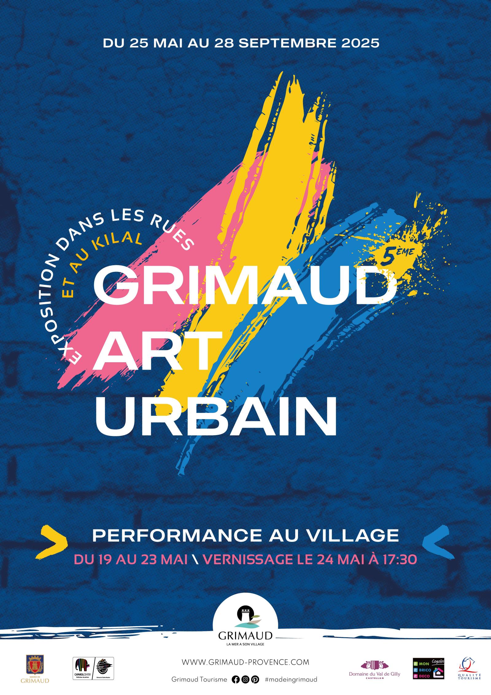 5th Edition of Grimaud Urban Art : Opening: Saturday, May 24 at 5:30 PM