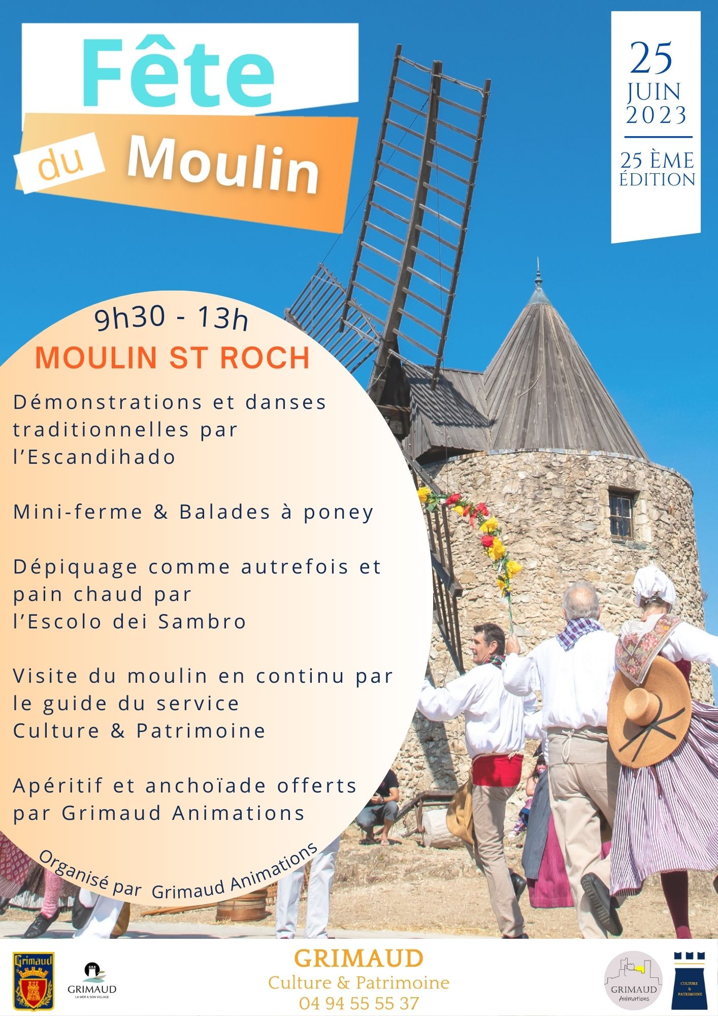 Dimanche 25 juin 2023 - Fête du moulin 