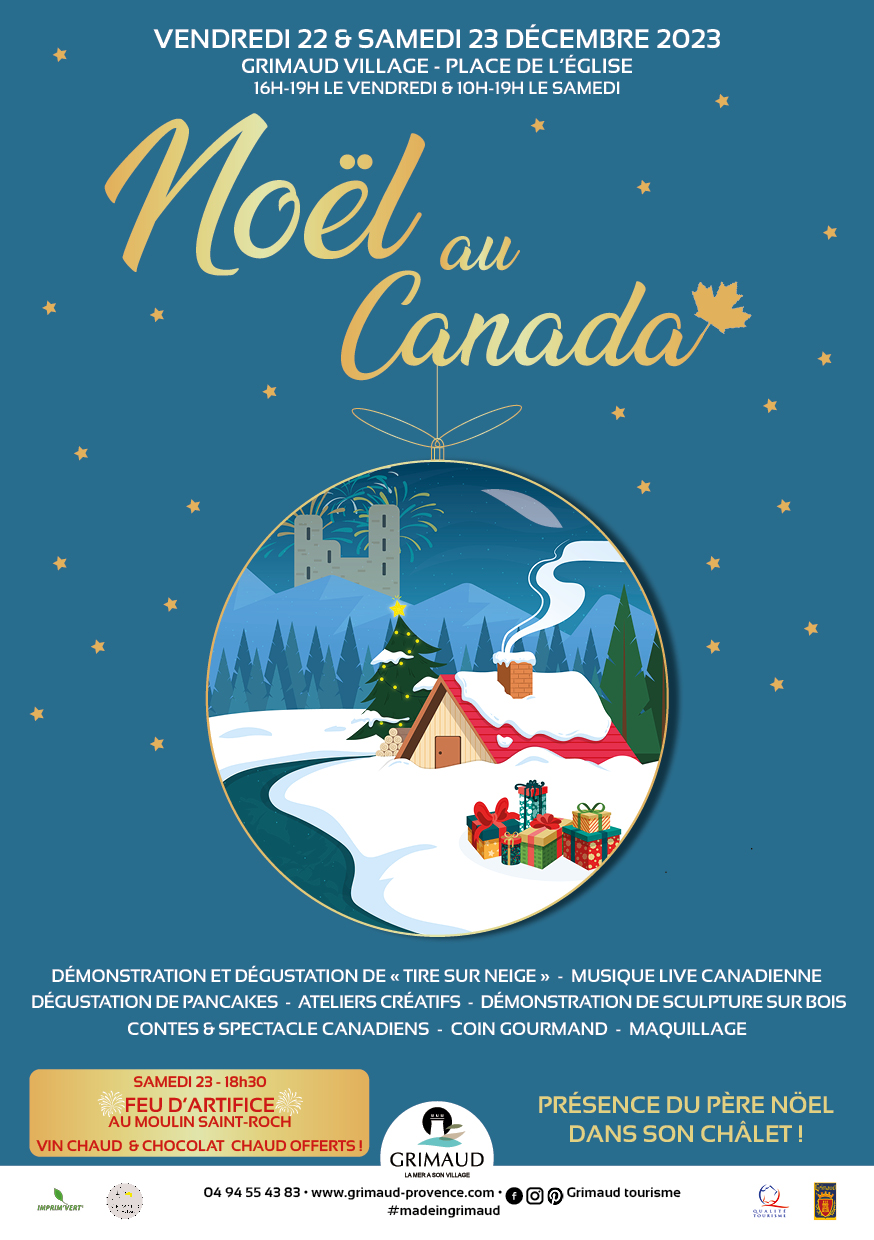 Du 22 au 23 décembre 2023 : Noël au Canada 