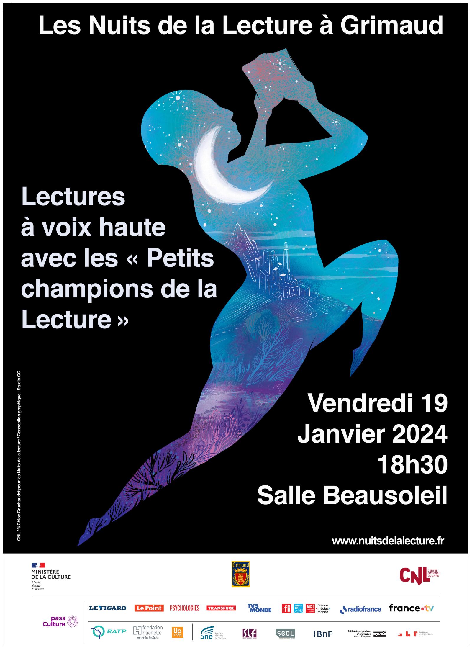 Vendredi 19 janvier 2024 - Nuit de la lecture 