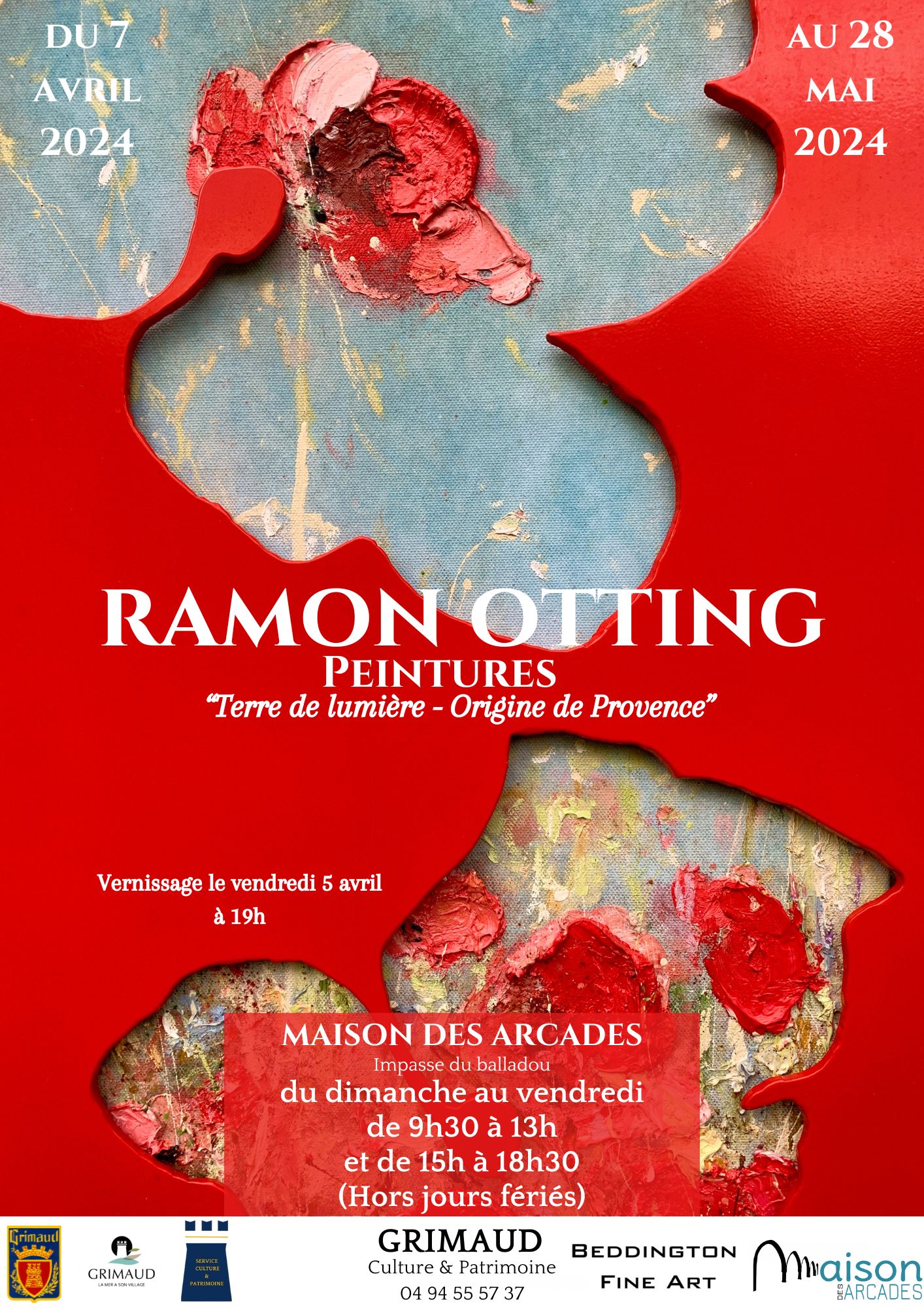 Vendredi 05 avril 2024 - Vernissage exposition Ramon OTTING