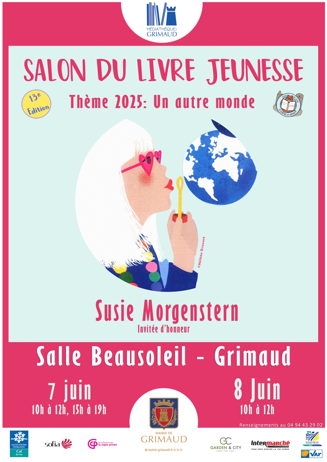 du 6 au 8 juin - 13e Salon du livre jeunesse
