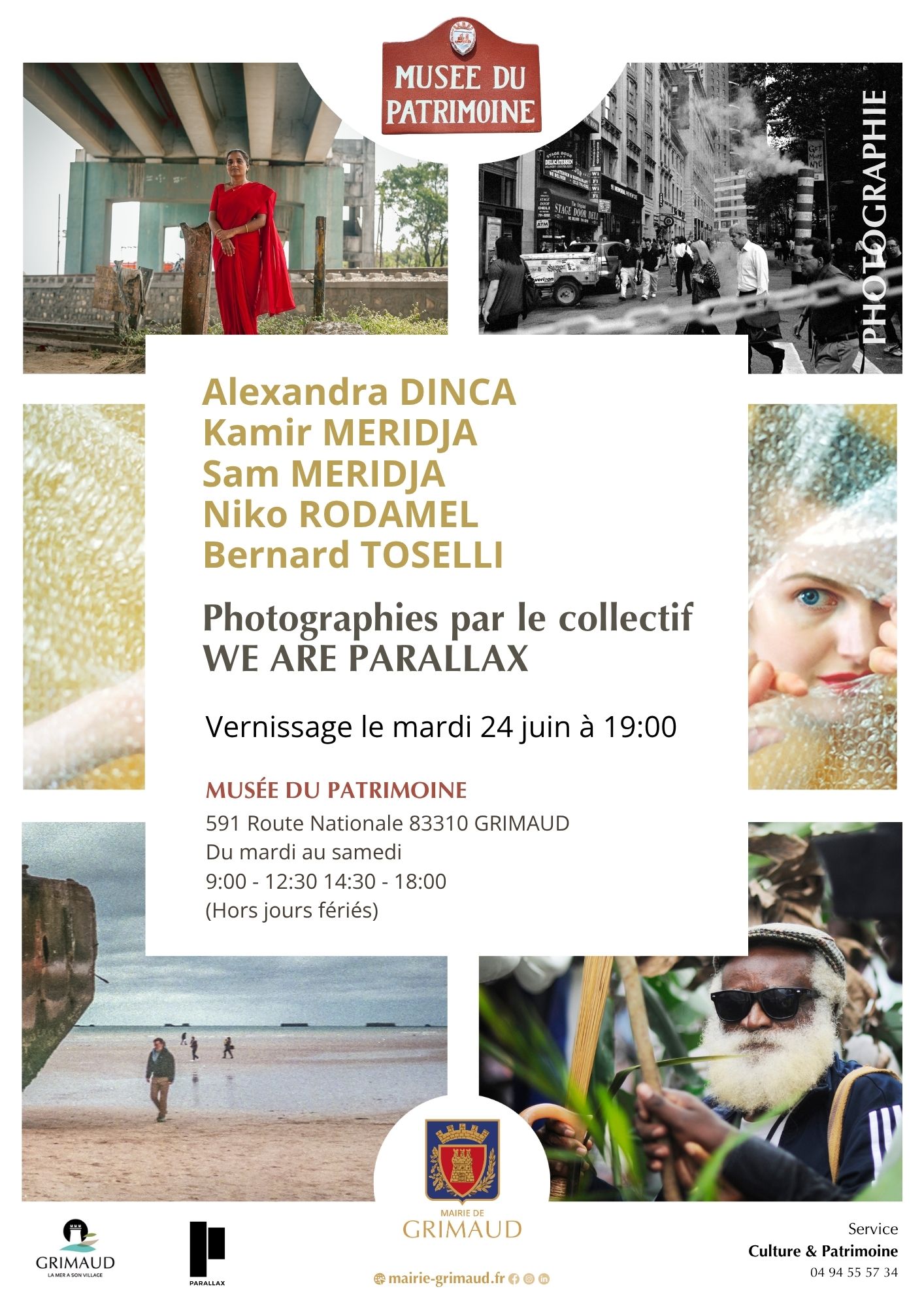 Mardi 24 juin : vernissage de l'exposition de photographies du collectif We Are Parallax