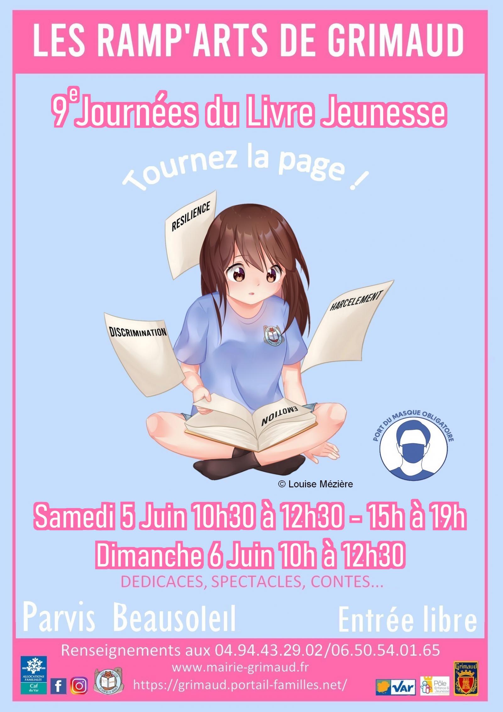 Samedi 5 et dimanche 6 juin 2021 : Journées du livre jeunesse