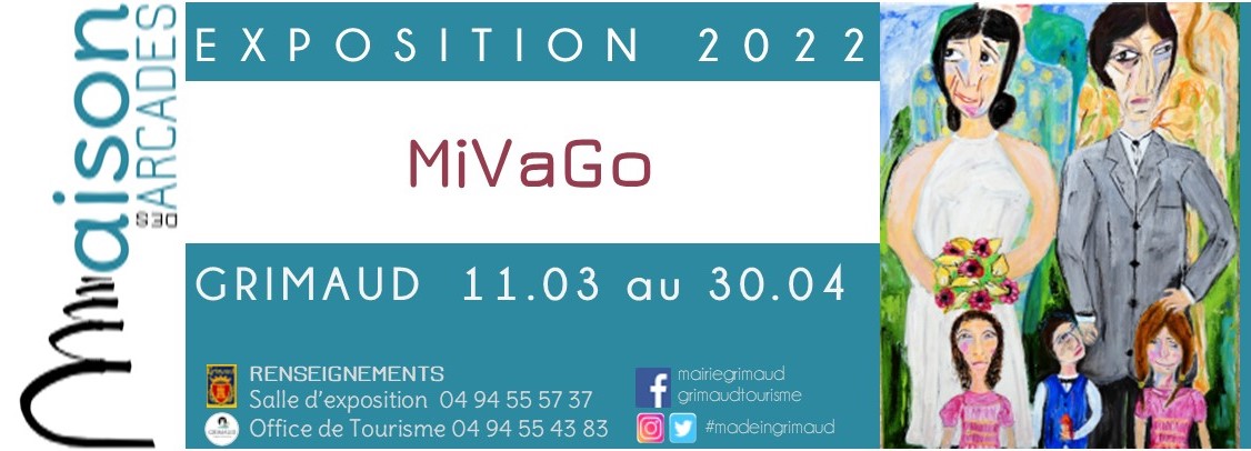 Vendredi 11 mars 2022 : Vernissage exposition MiVaGo