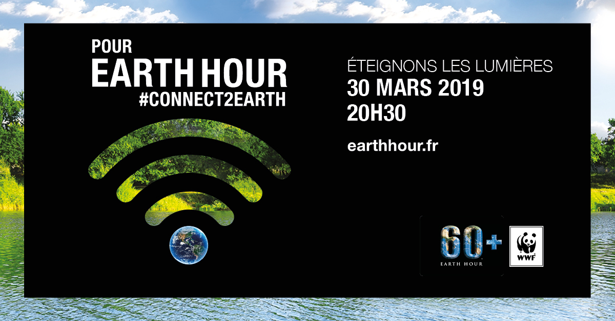 Samedi 30 mars 2019 : Opération #EarthHour à Grimaud 