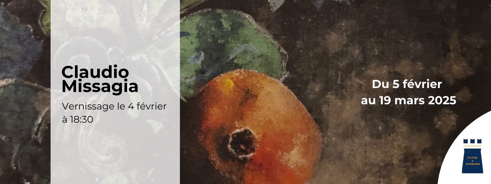  Tuesday, February 4: Opening of Claudio Missagia's exhibition
