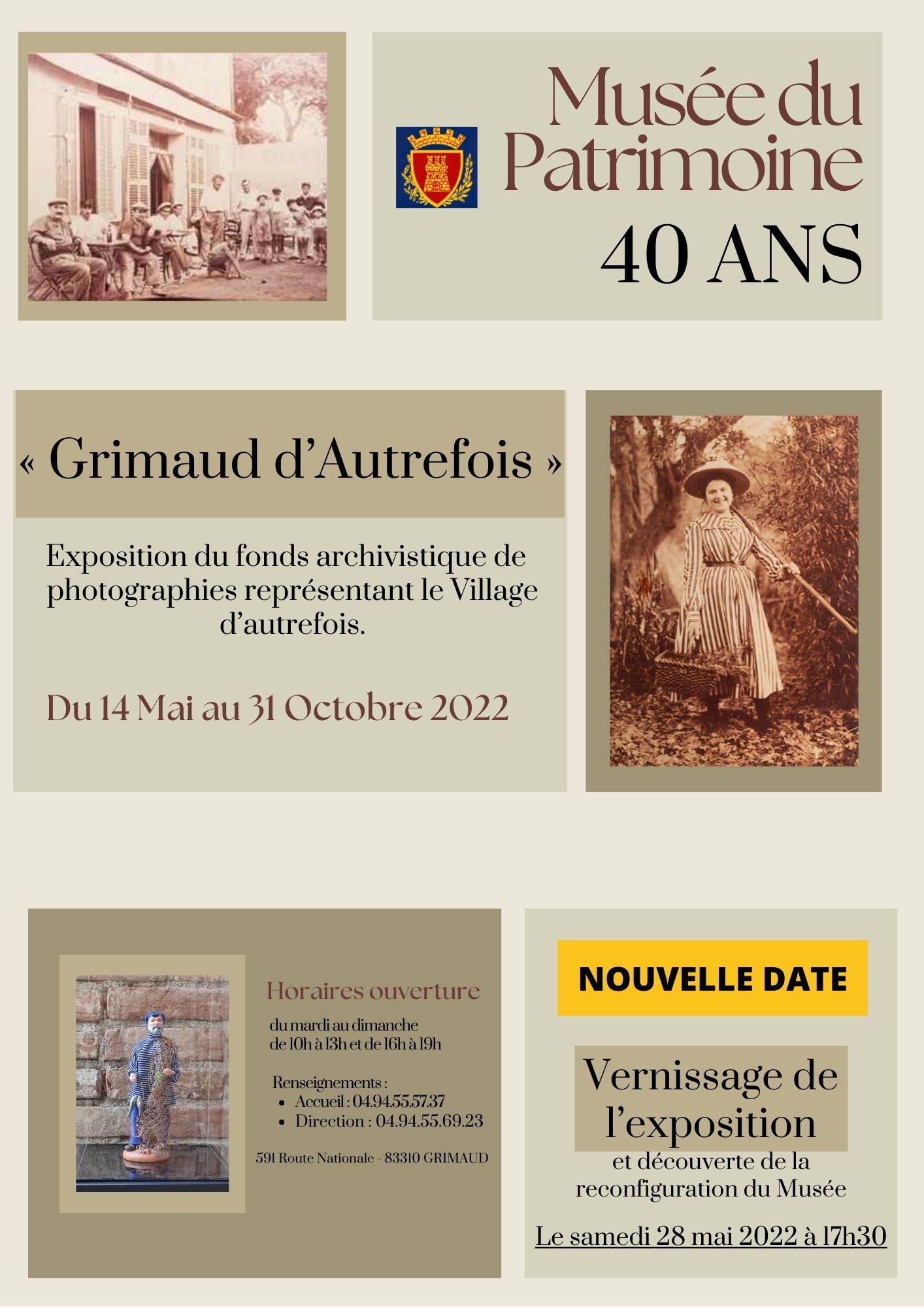 Exposition photos : Grimaud d'Autrefois