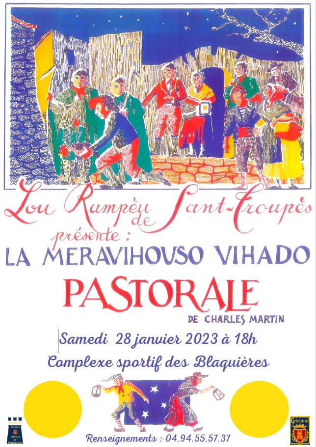 Saturday January 28, 2023 at 6 p.m. - Performance La Meravihouso Vihado, Pastorale by Charles MARTIN