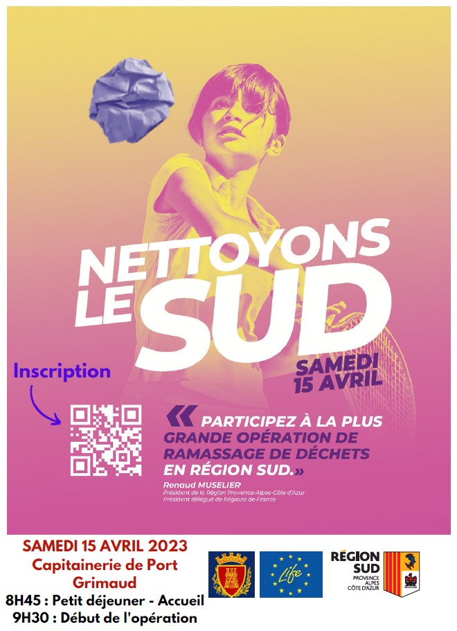 Samedi 15 avril 2023  - Nettoyons le sud 