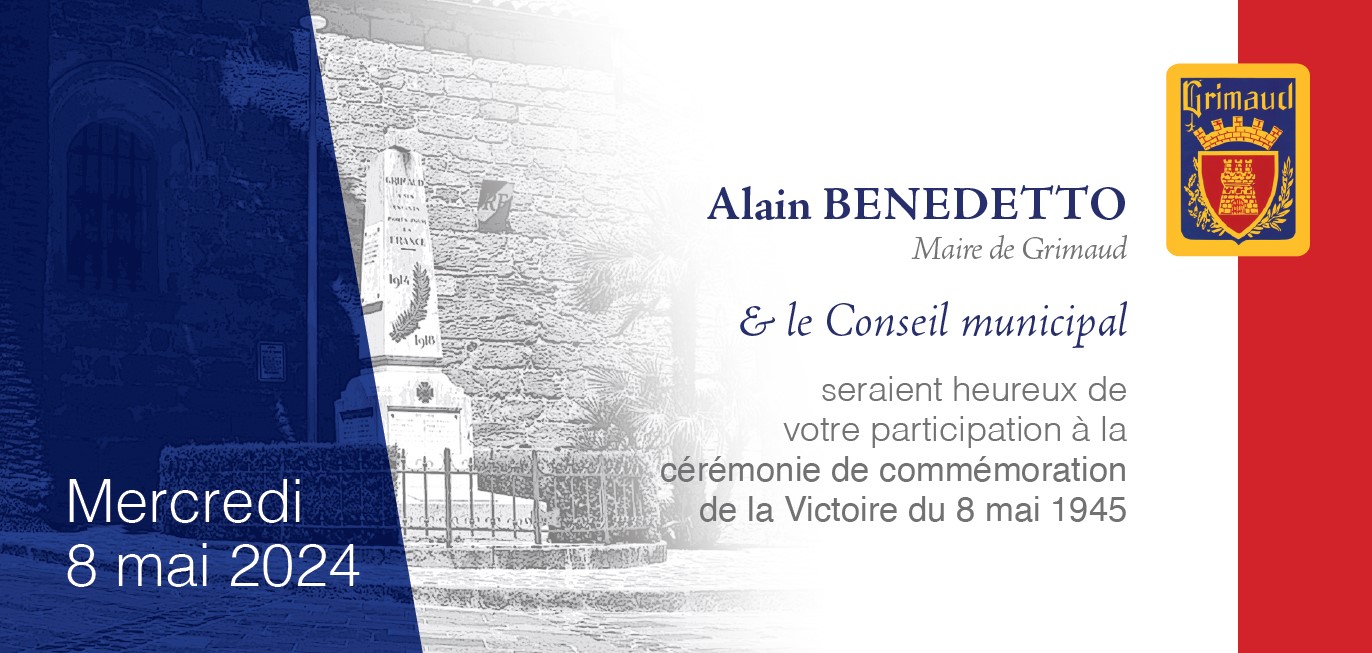 Mercredi 8 mai 2024 - Cérémonie de commémoration de la victoire de 1945
