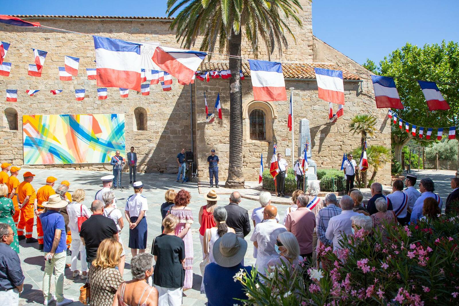 Lundi 14 juillet- Cérémonie de la Fête Nationale