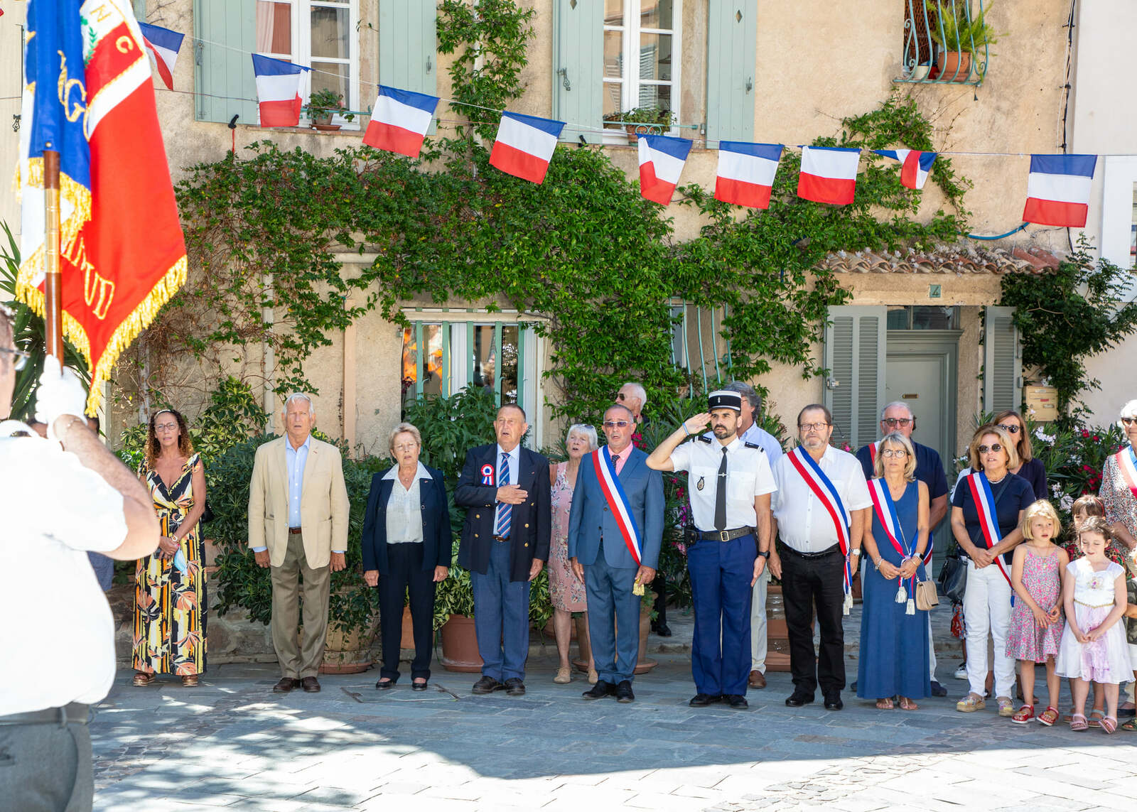 Lundi 14 juillet- Cérémonie de la Fête Nationale