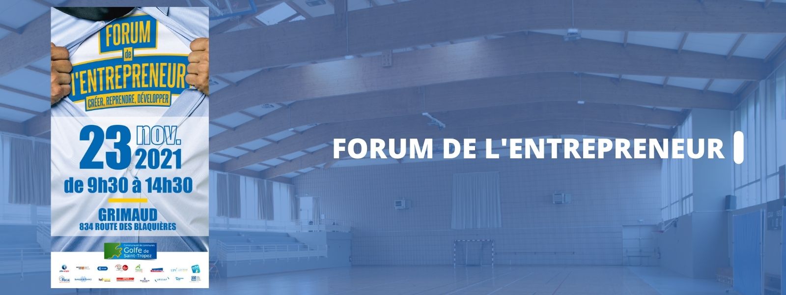 Mardi 23 novembre 2021 : Forum de l'entrepreneur