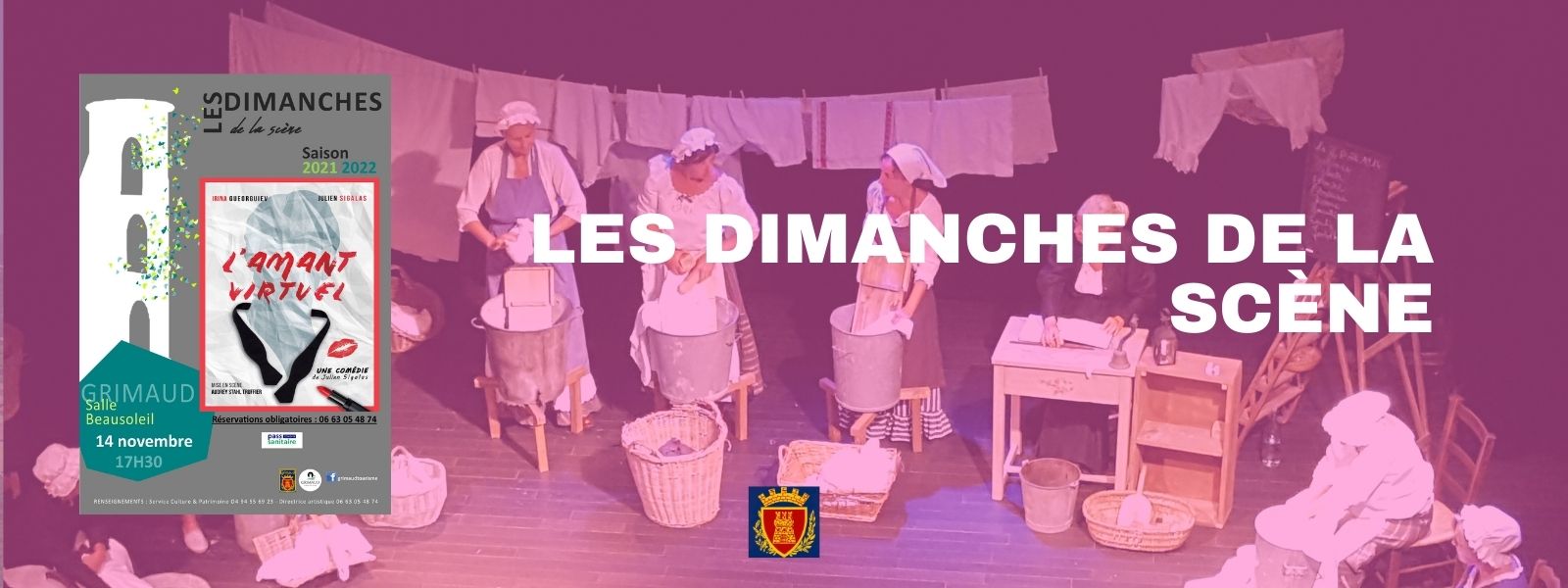 Dimanche 14 novembre 2021 à 17h30 : les dimanches de la scène 