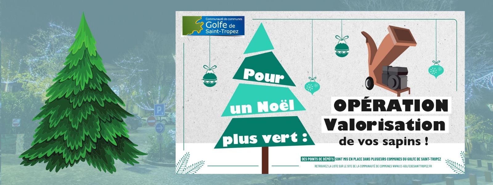 Collecte des sapins après les fêtes : du 27 décembre 2021 au 7 janvier 2022