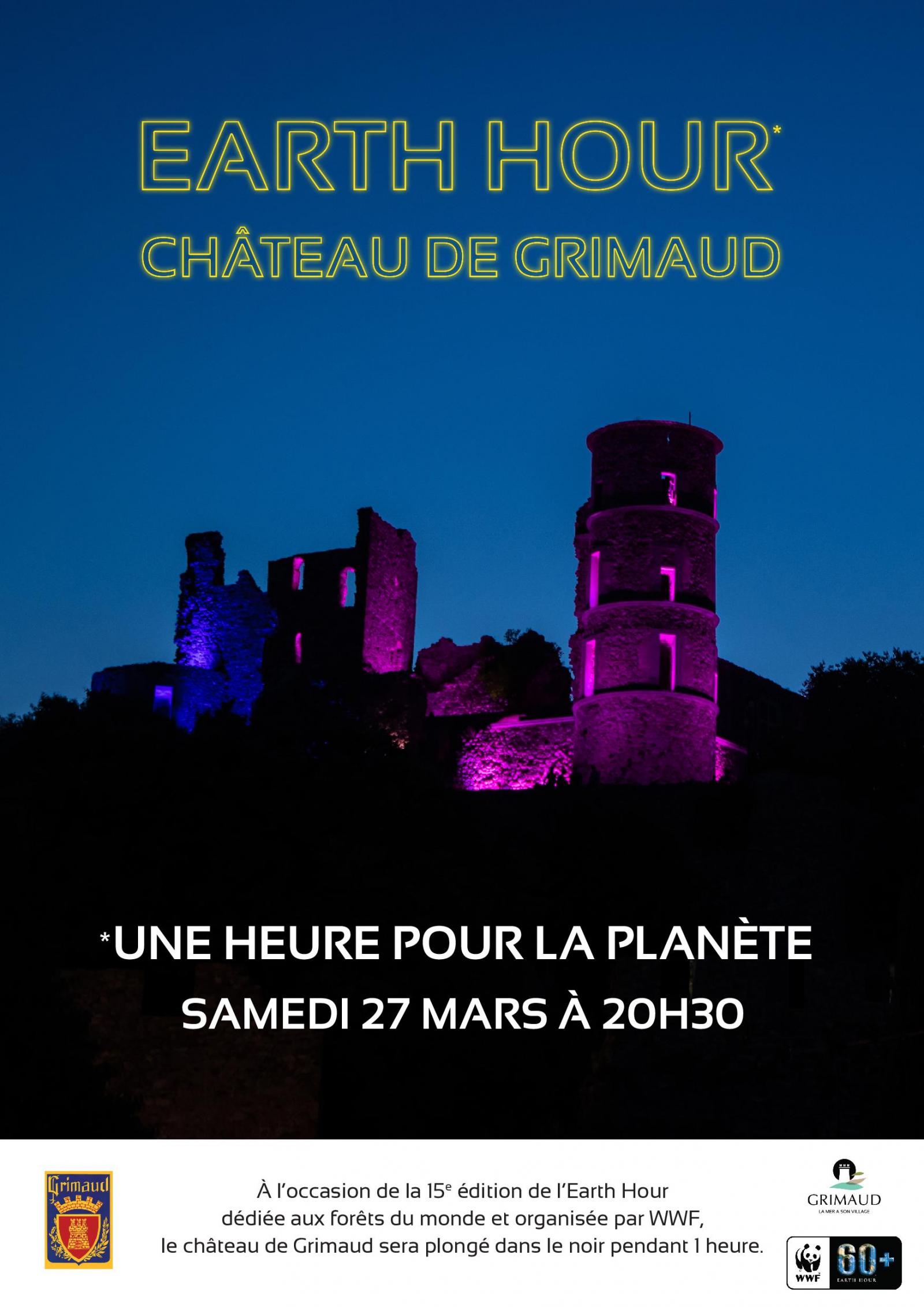 Samedi 27 mars 2021 : Une heure pour la planète 