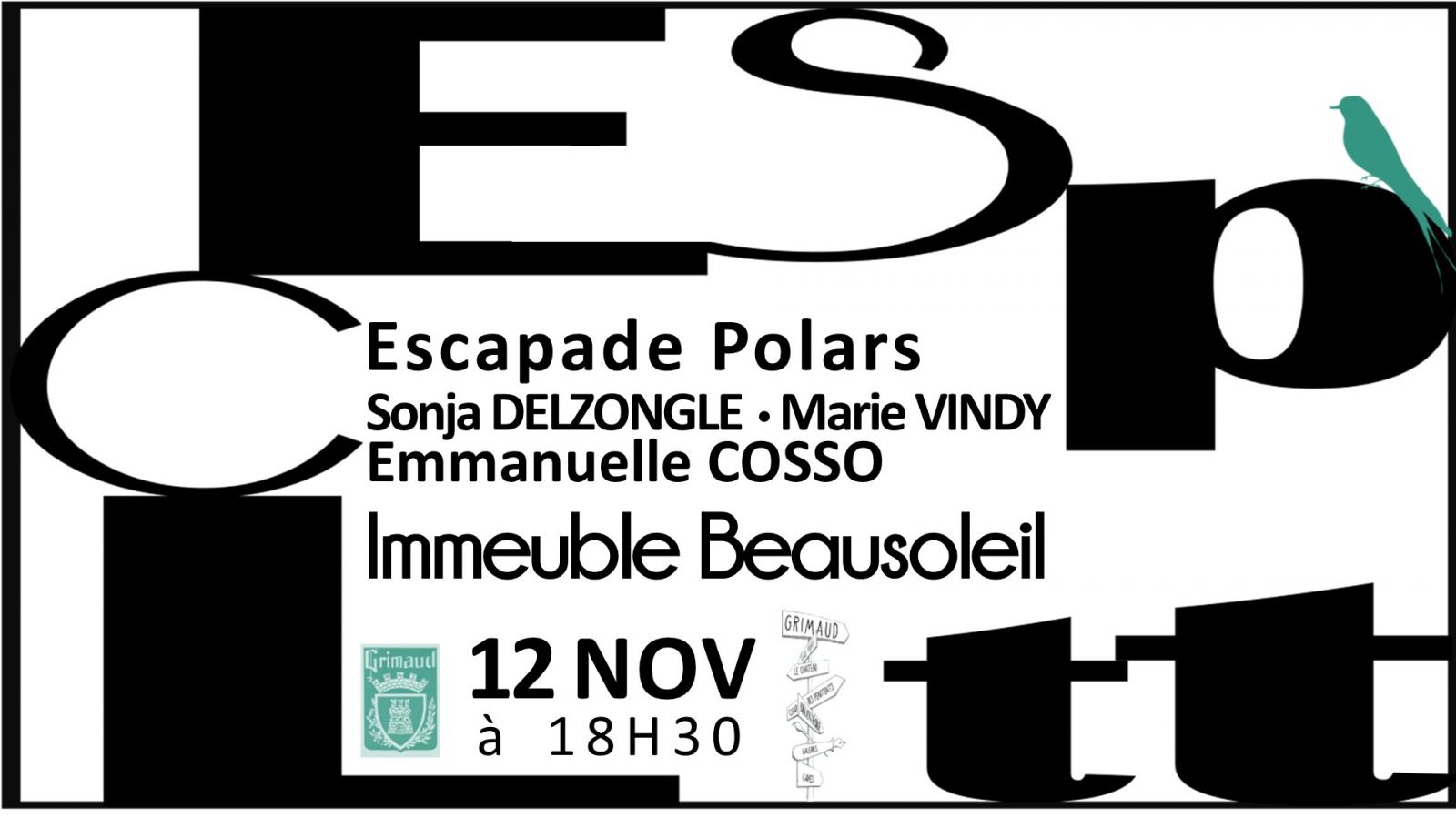 Vendredi 12 novembre 2021 à 18h30 : Escapade littéraire spéciale polar