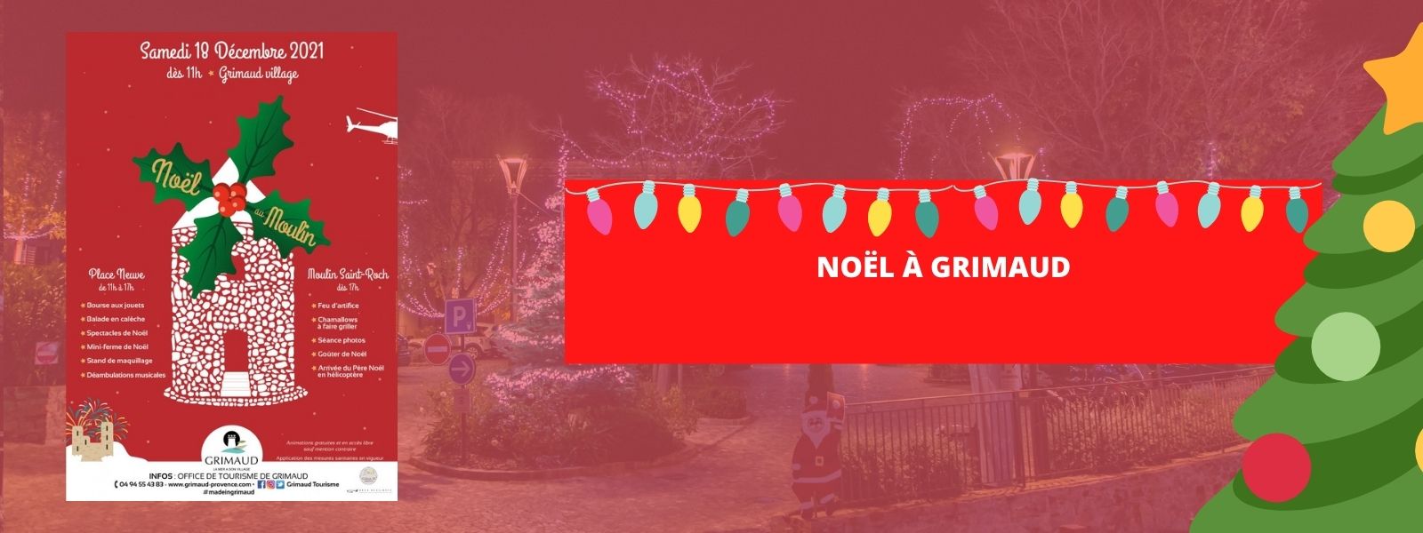 Samedi 18 décembre 2021 : Noël au Moulin 