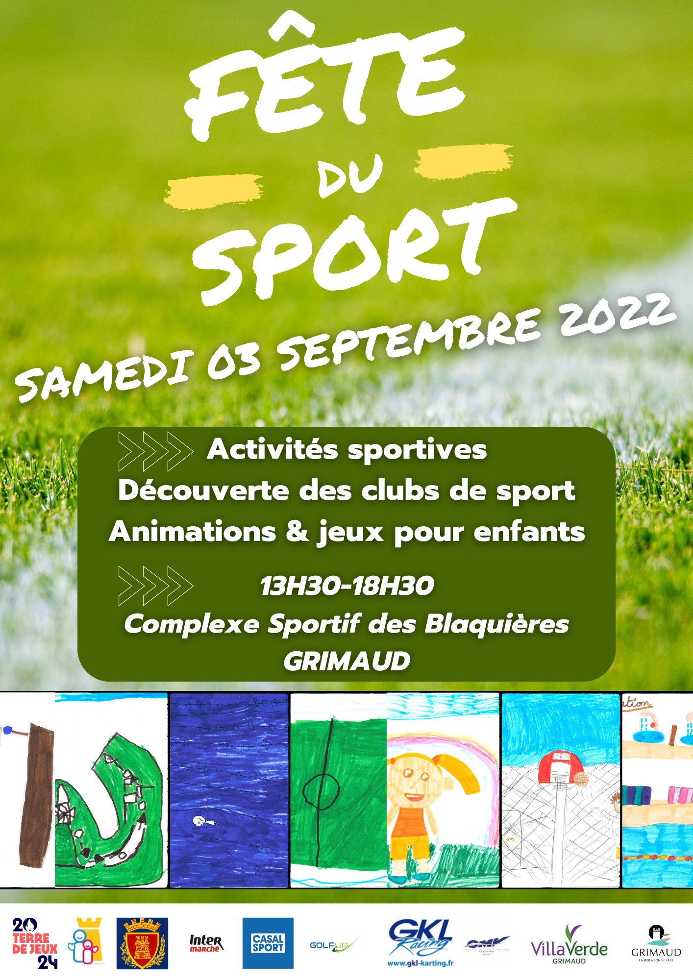 Samedi 03 septembre 2022 : fête du sport 2022