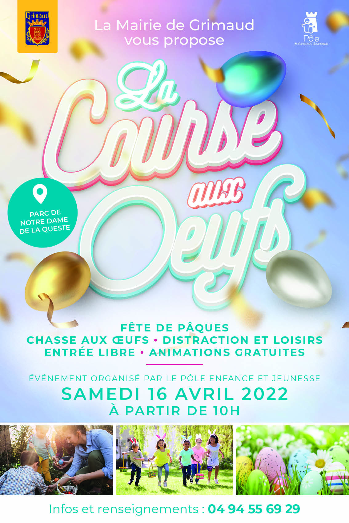 Samedi 16 avril 2022 : course aux Œufs 