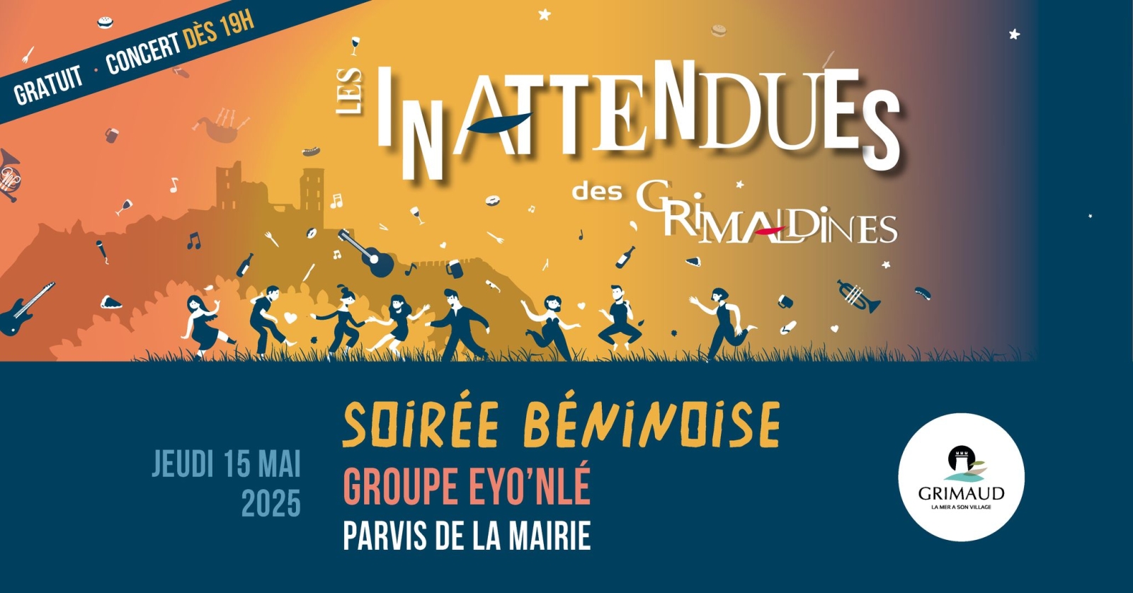 jeudi 15 mai - Les Inattendues des Grimaldines