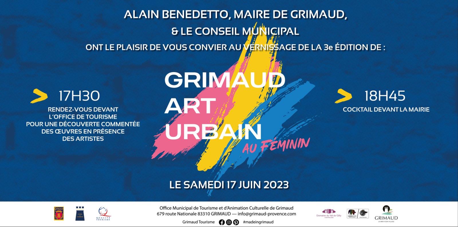 Samedi 17 juin 2023 - Vernissage exposition d'art urbain