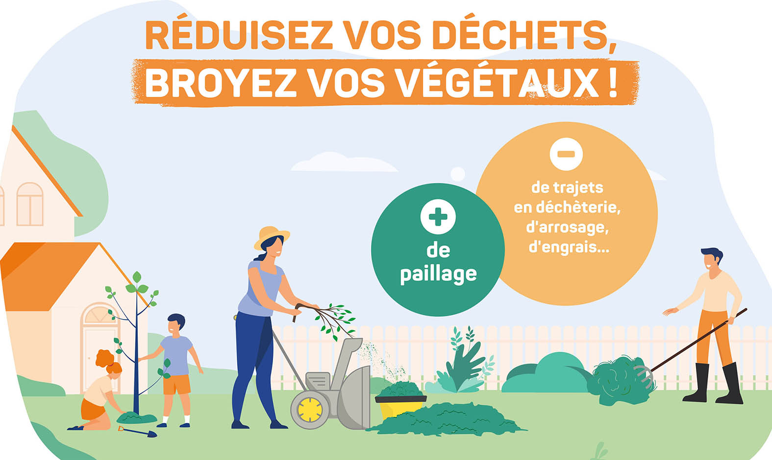 Aide à l’achat d’un broyeur à végétaux