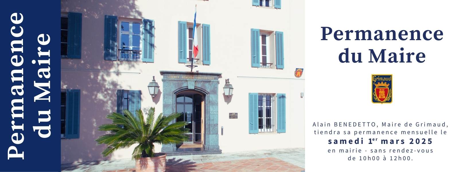 Saturday 1 March 2025 - Monthly meeting of the mayor