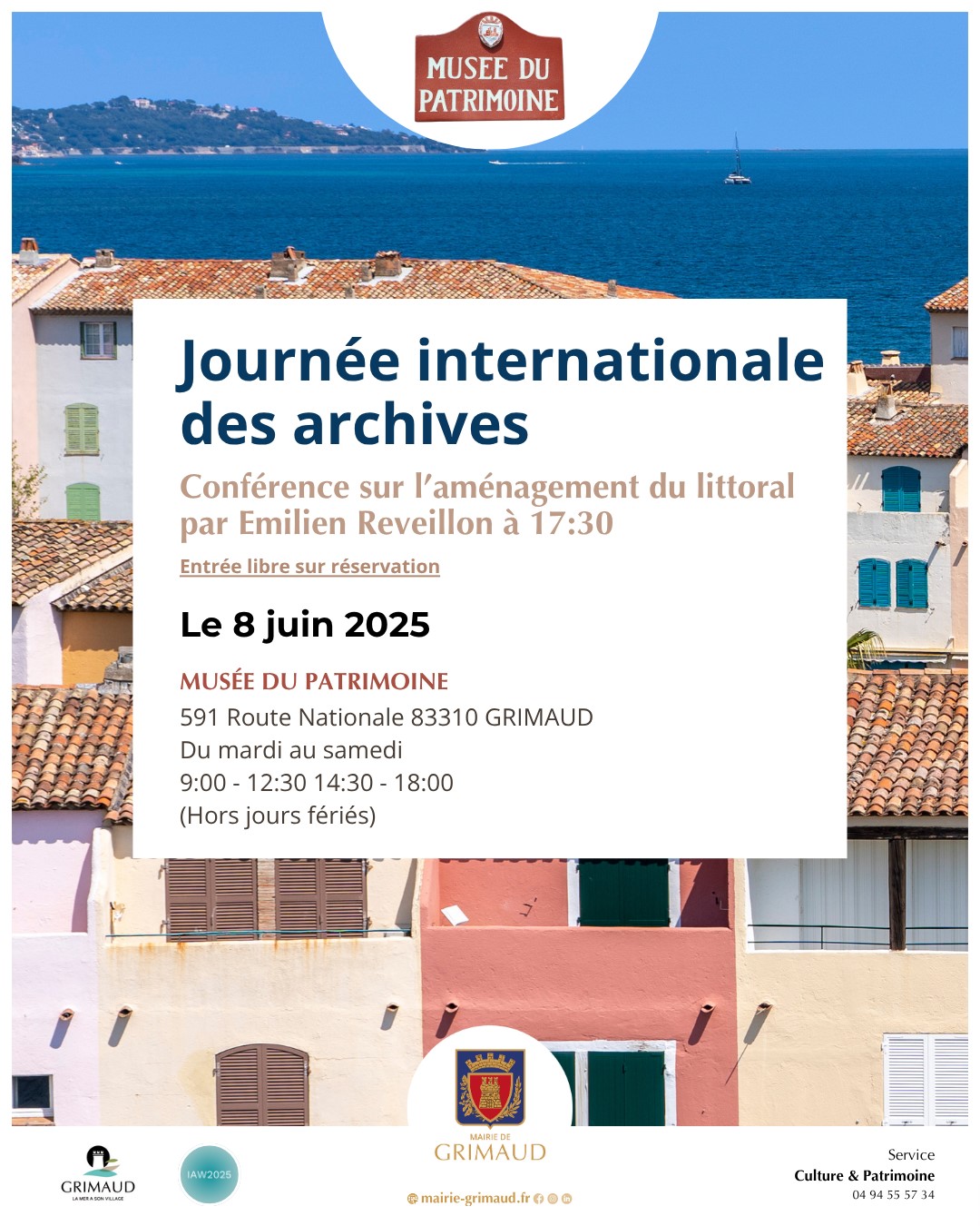 Dimanche 8 juin- Journée Internationale des Archives
