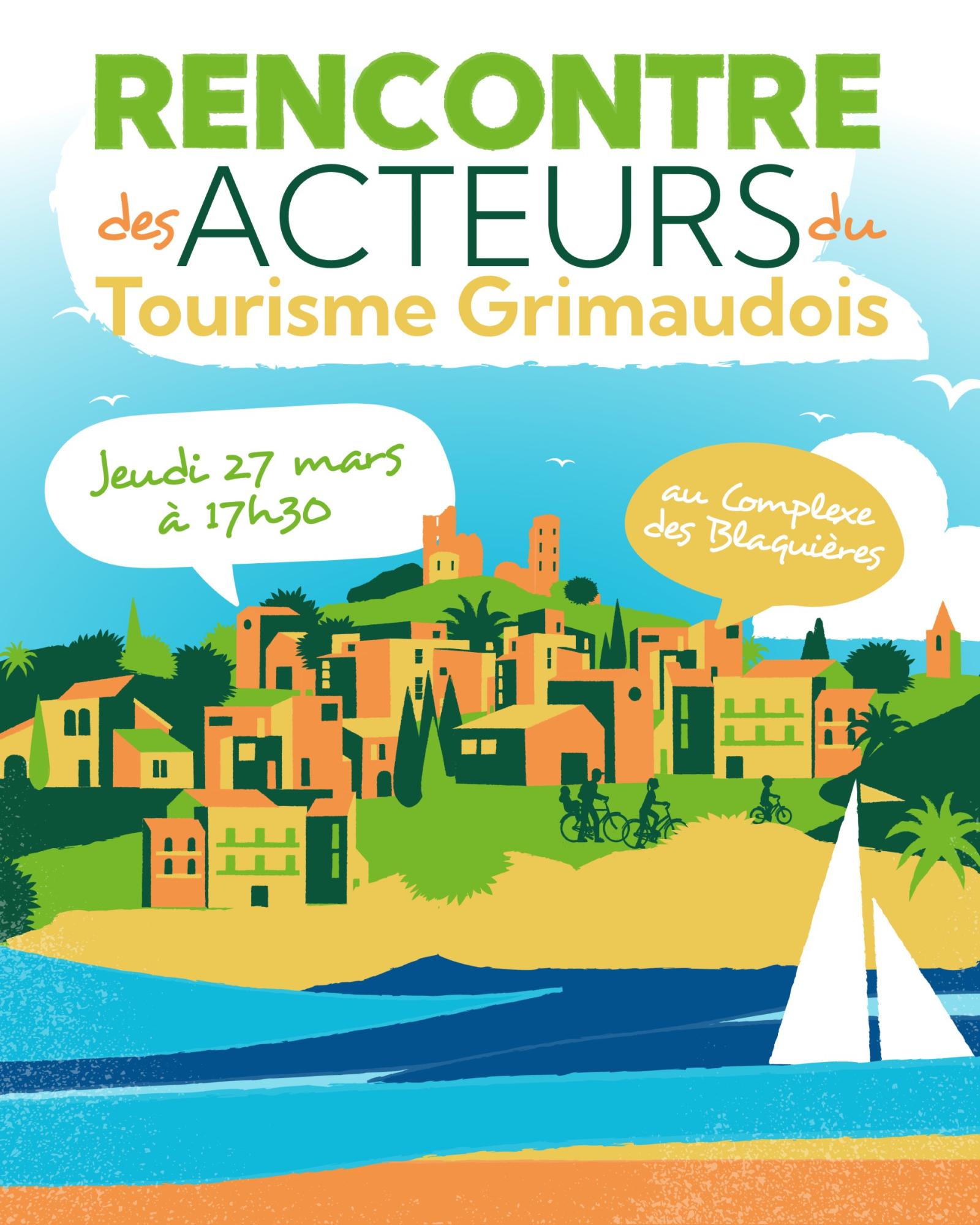jeudi 27 mars : Rencontre des acteurs du tourisme grimaudois 2025