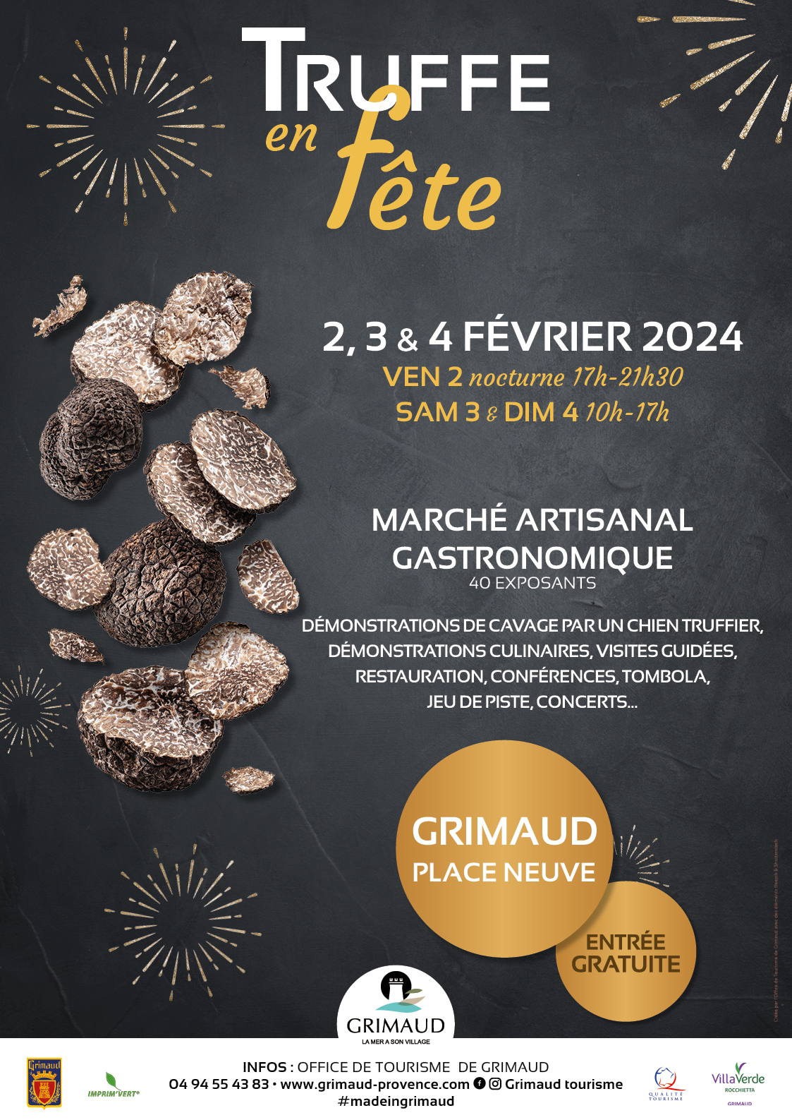 Truffes en fête 2024 - Du 02 au 04 février