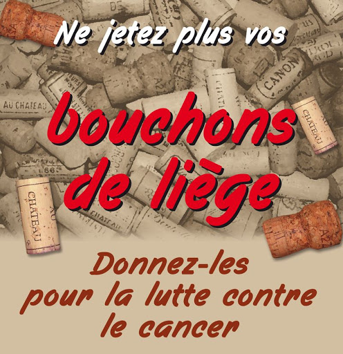 Collecte des bouchons de liège, synthétiques et des capsules de champagne