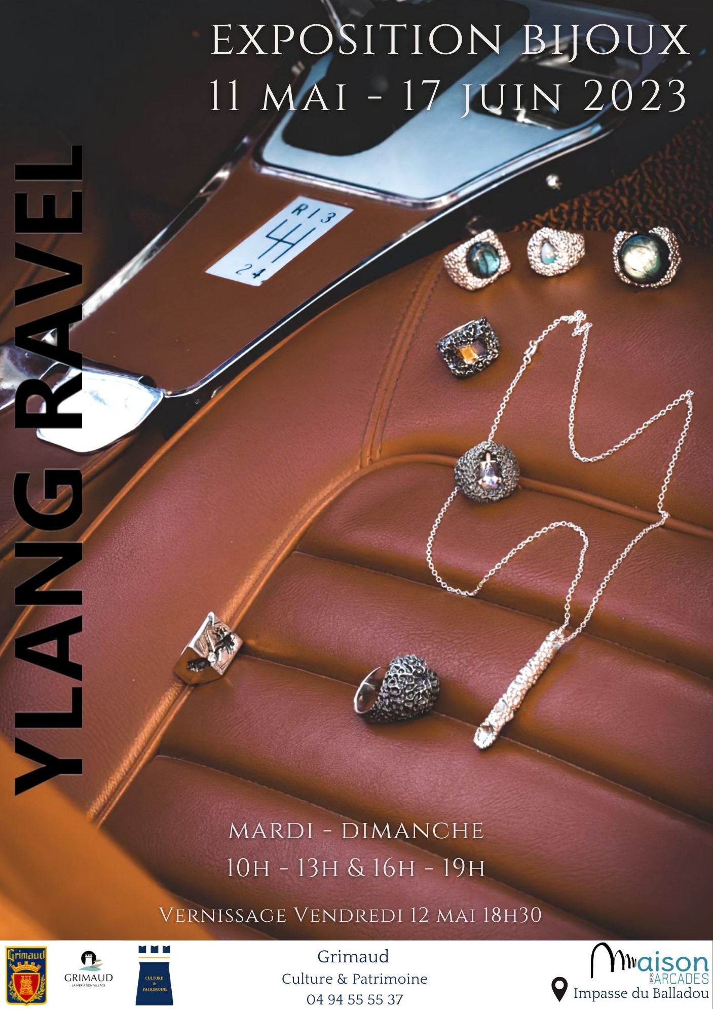 Friday, May 12, 2023 - Vernissage exhibition Jewelery Ylang RAVEL